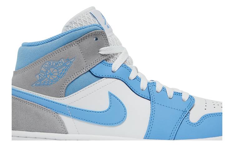 Air Jordan 1 Mid University Blue Grey