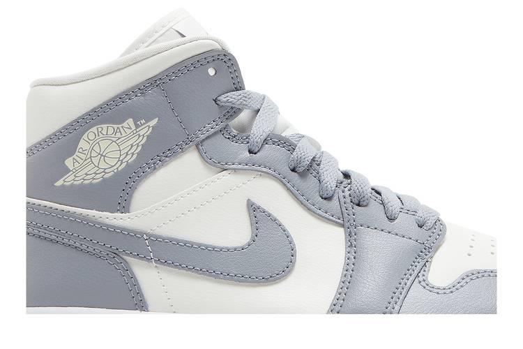 Air Jordan 1 Mid Grey Sail