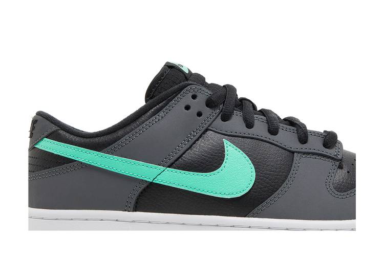 Nike Dunk Low Retro Black Green Glow