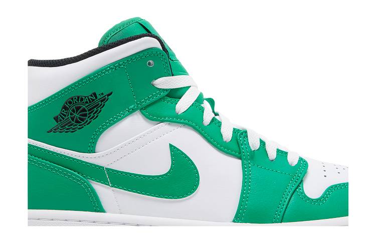 Air Jordan 1 Mid Lucky Green