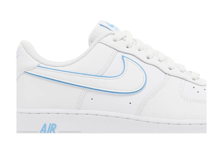 Nike Air Force 1 '07 Low White University Blue Sole