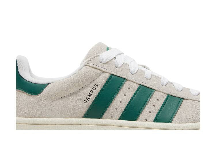 Adidas Campus 00s Crystal White Dark Green