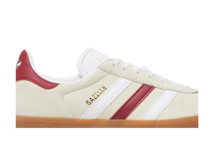 Adidas Gazelle Aluminum Collegiate Burgundy