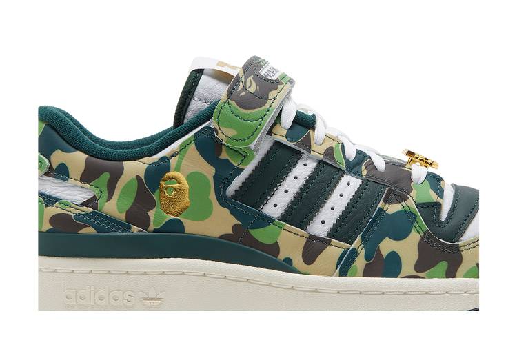 Adidas Forum 84 Low Bape 30th Anniversary Green Camo - ID4771