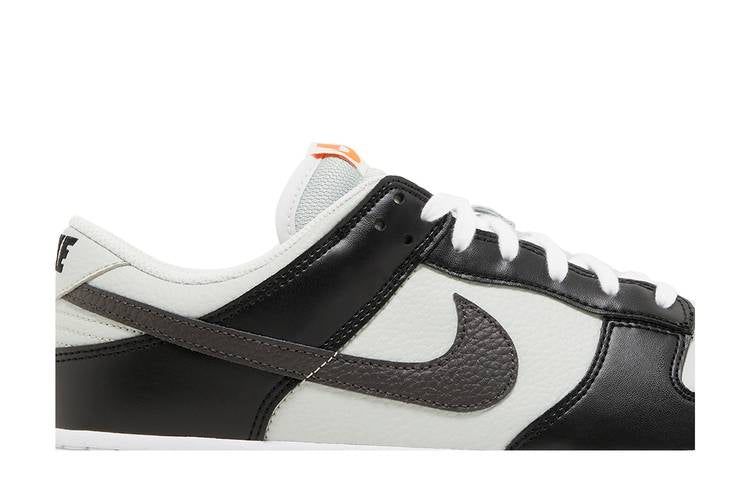 Nike Dunk Low Black Total Orange Mini Swoosh