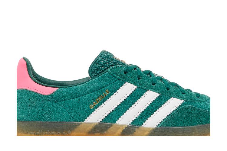 Adidas Gazelle Indoor Collegiate Green Lucid Pink