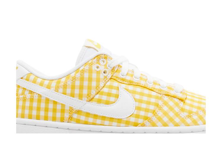 Nike Dunk Low Yellow Gingham