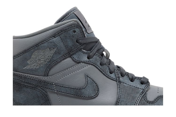 Air Jordan 1 Mid Distressed Smoke Grey