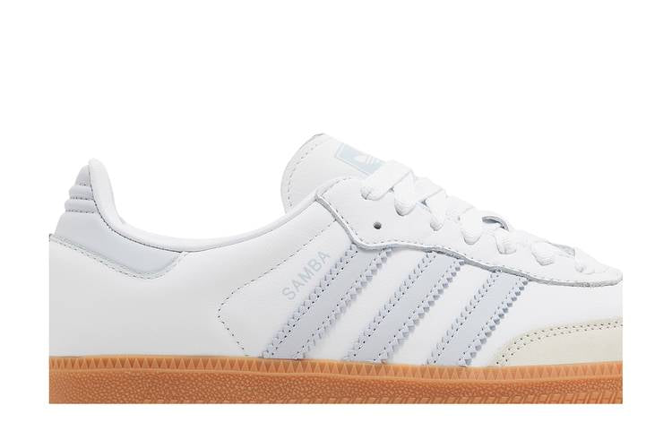 Adidas Samba OG White Halo Blue Gum