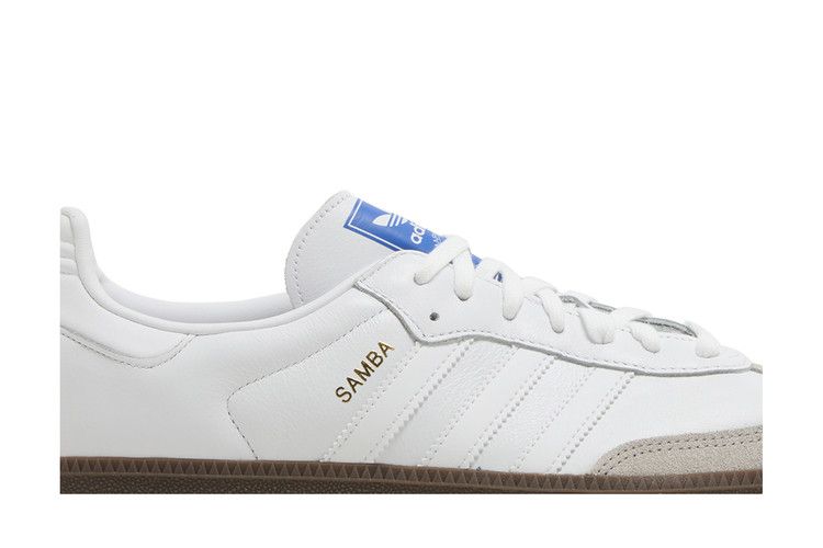 Adidas Samba Cloud White Blue Gum