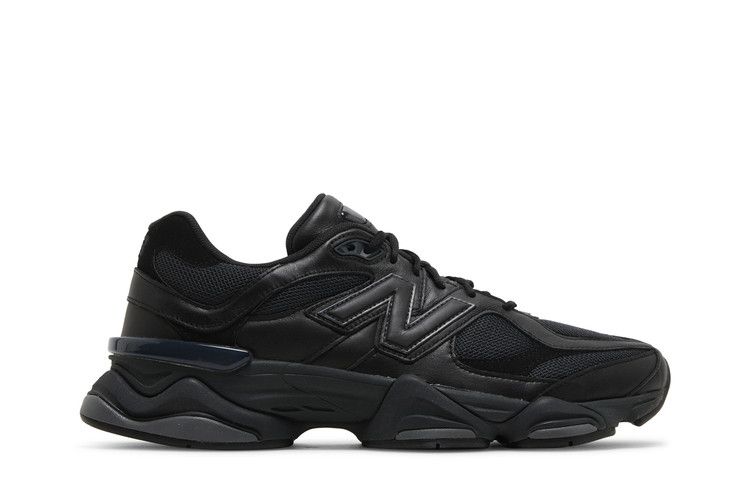 New Balance 9060 Triple Black Leather - U9060NRI