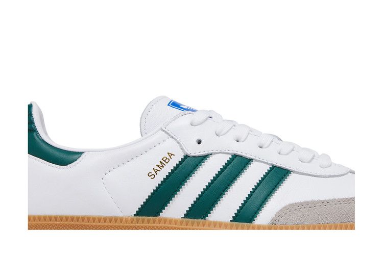 Adidas Samba OG White Collegiate Green Gum