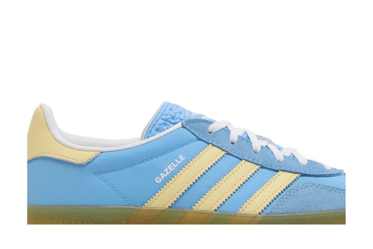 Adidas Gazelle Indoor Semi Blue Burst Almost Yellow