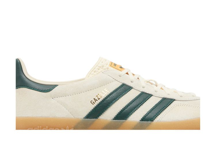 Adidas Gazelle Indoor Cream White Collegiate Green Gum - IH7502