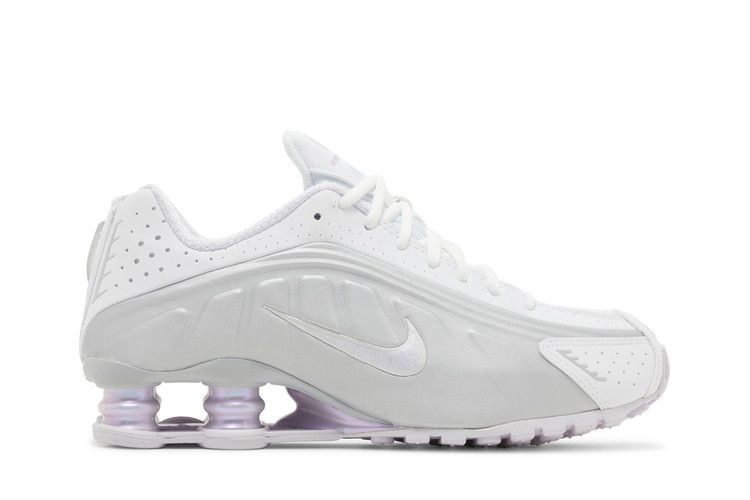 Nike Shox R4 Silver Purple - HF5076-100