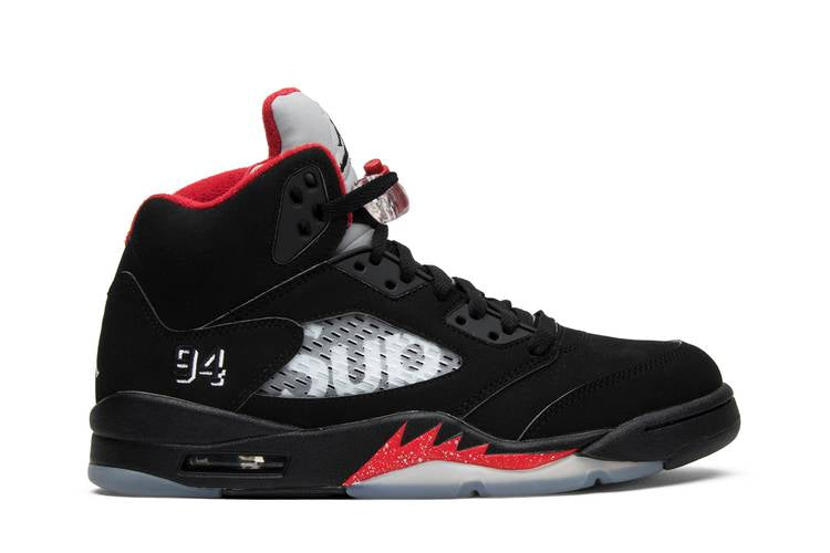 Air Jordan Air Jordan 5 Retro Supreme Black - 824371-001