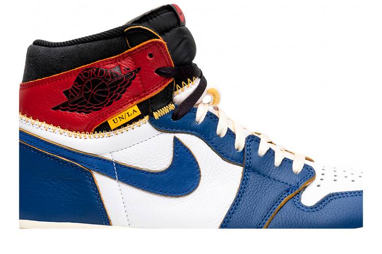 Air Jordan 1 Retro High Union Los Angeles Blue Toe