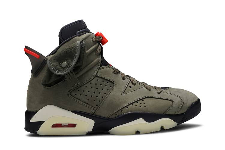 Air Jordan Air Jordan 6 Travis Scott Medium Olive - CN1084-200 / CN1085-200