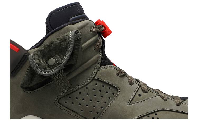 Air Jordan Air Jordan 6 Travis Scott Medium Olive - CN1084-200 / CN1085-200