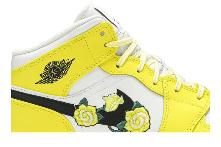 Air Jordan 1 Mid Dynamic Yellow