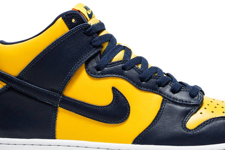 Nike Dunk High Maize & Blue (Michigan)