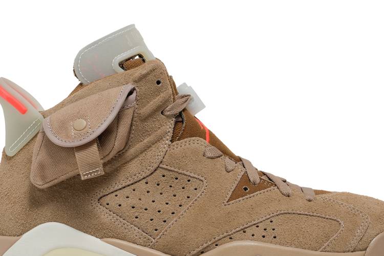 Air Jordan Air Jordan 6 Retro Travis Scott British Khaki - DH0690-200