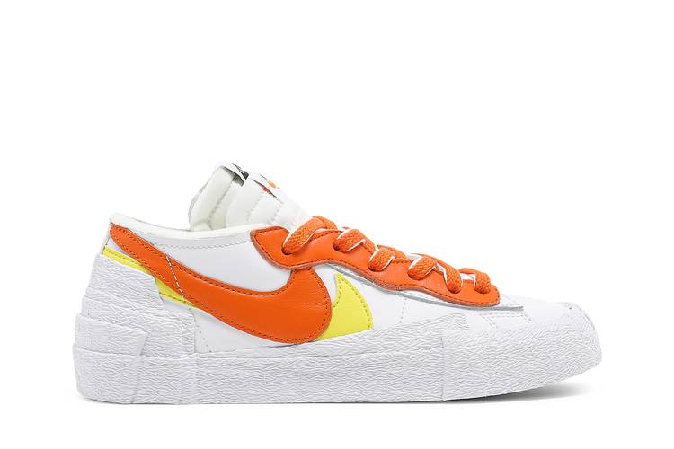 Nike Blazer Low Sacai White Magma Orange - DD1877-100