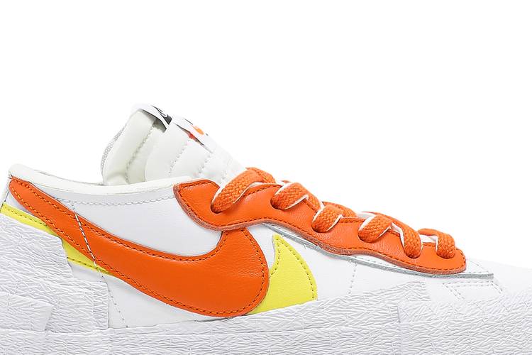 Nike Blazer Low Sacai White Magma Orange - DD1877-100