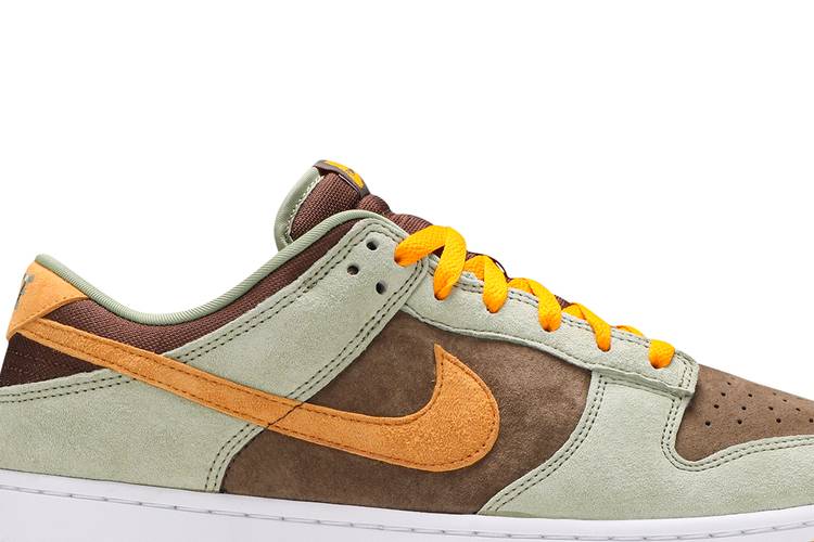 Nike Dunk Low Olive Brown Orange