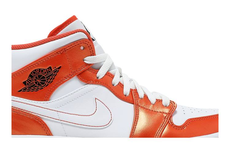 Air Jordan 1 Mid Metallic Orange