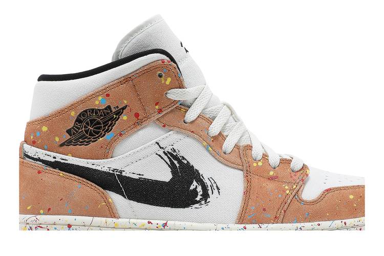 Air Jordan 1 Mid SE Brushstroke