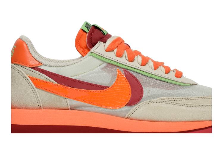 Nike LD Waffle Sacai Clot Net Orange Blaze - DH1347-100