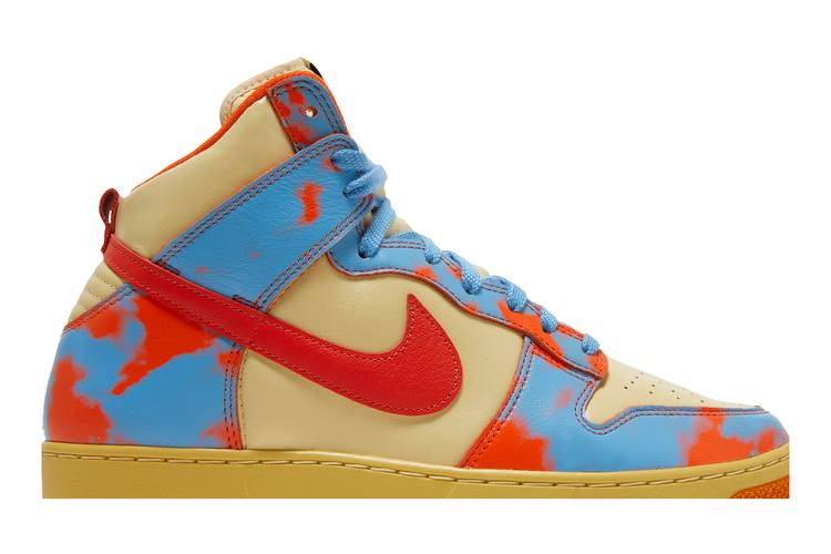 Nike Dunk High 1985 Acid Wash Orange