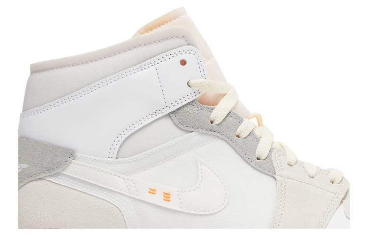 Air Jordan 1 Mid SE Craft Inside Out White Grey