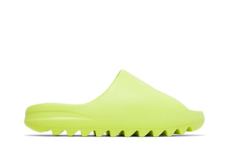 Adidas Yeezy Slide Glow Green (Restock Pair 2022) - HQ6447