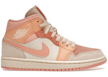 Air Jordan 1 Mid Apricot Orange