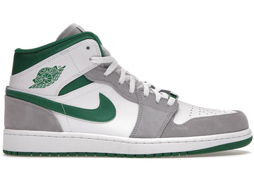 Air Jordan 1 Mid Grey Green