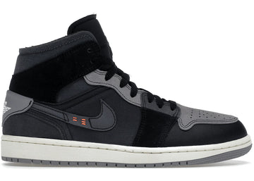 Air Jordan 1 Mid Inside Out Black