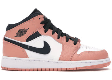 Air Jordan 1 Mid Pink Quartz