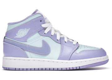 Air Jordan 1 Mid Purple Aqua