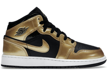 Air Jordan 1 Mid Metallic Gold