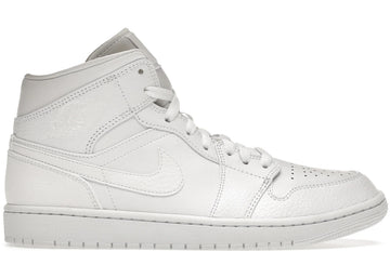 Air Jordan 1 Mid Triple White (2020)