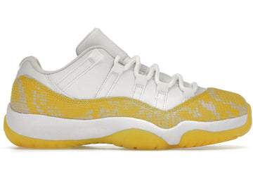 Air Jordan 11 Retro Low Yellow Snakeskin