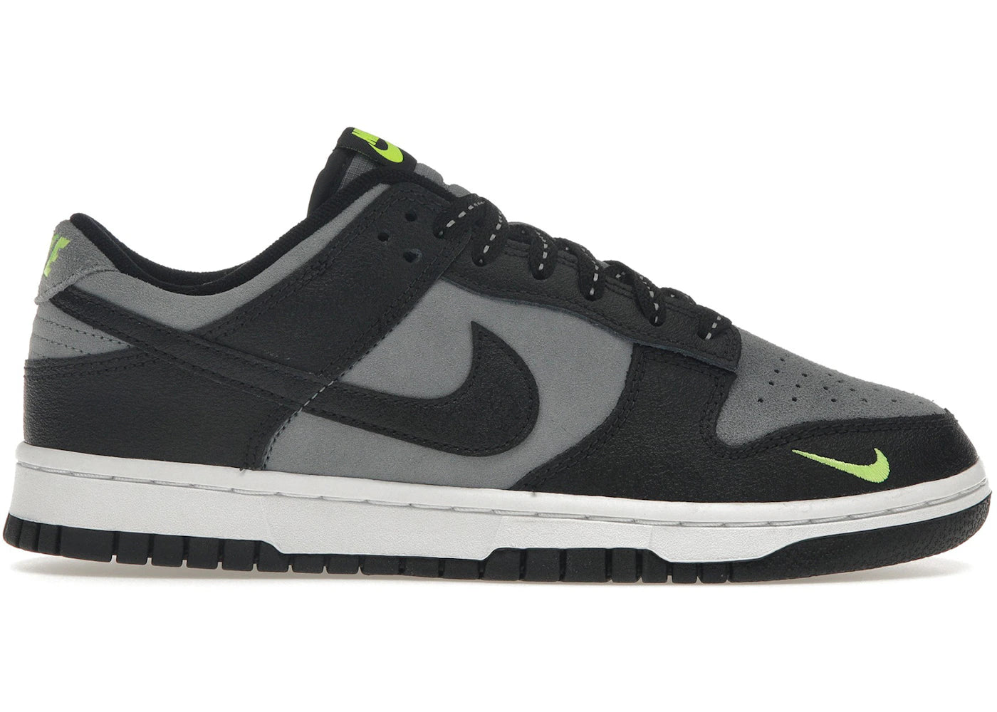 Nike Dunk Low Black Grey Green Strike