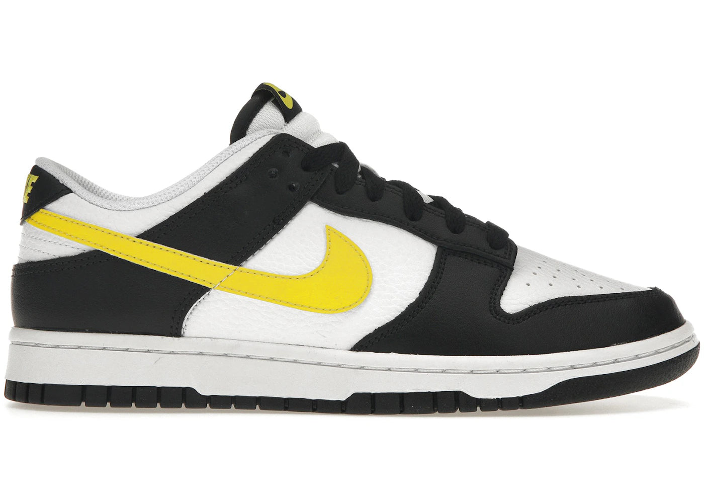 Nike Dunk Low Black Yellow White