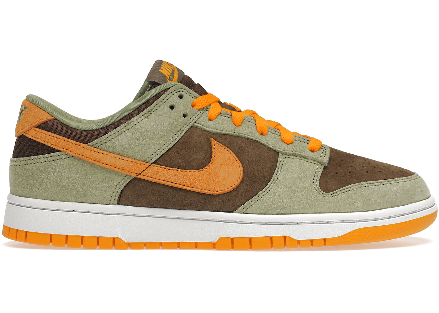 Nike Dunk Low Olive Brown Orange