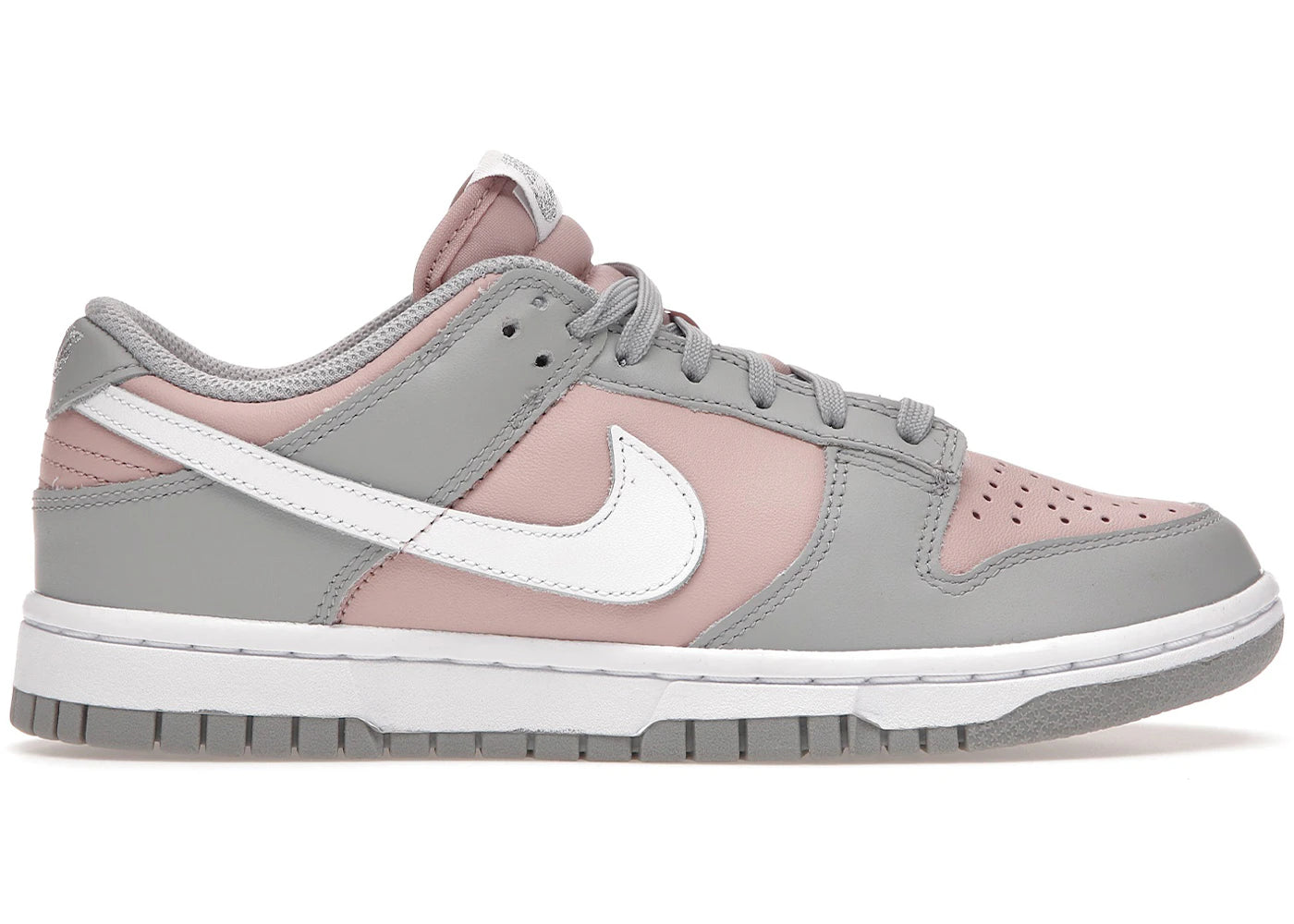 Nike Dunk Low Pink Oxford Metallic Silver