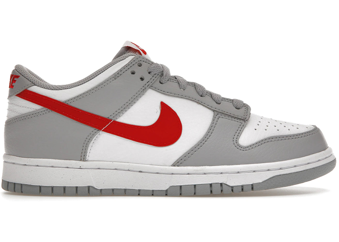 Nike Dunk Low White Grey Red