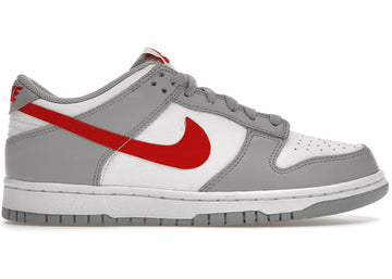 Nike Dunk Low White Grey Red