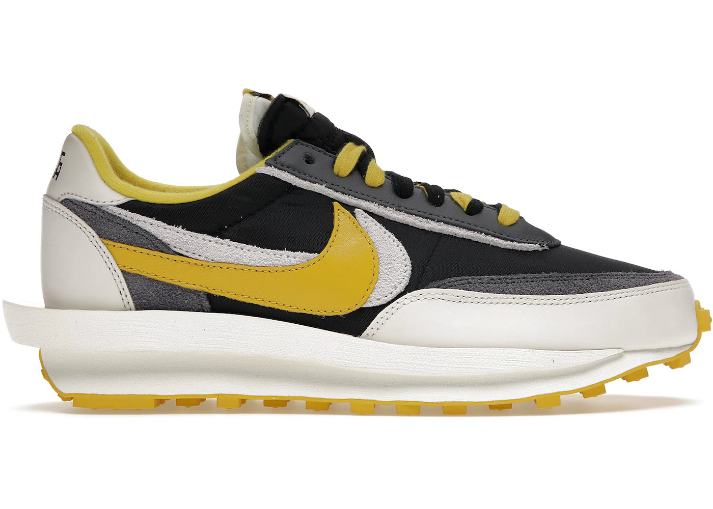 Nike LD Waffle Sacai Undercover Black Bright Citron